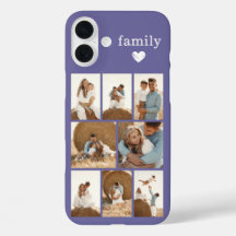 Familia Moderna 8 Foto Púrpura