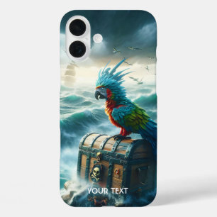 Funda iPhone 16 Plus Fantasía Cute Storm Sea Pirates