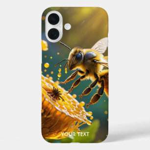 Funda iPhone 16 Plus Fantasy Cute Abe Flowers Sun