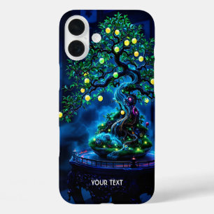 Funda iPhone 16 Plus Fantasy Cute Bonsai Tree Lights