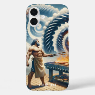 Funda iPhone 16 Plus Fantasy Cute Heroe Grill Dad