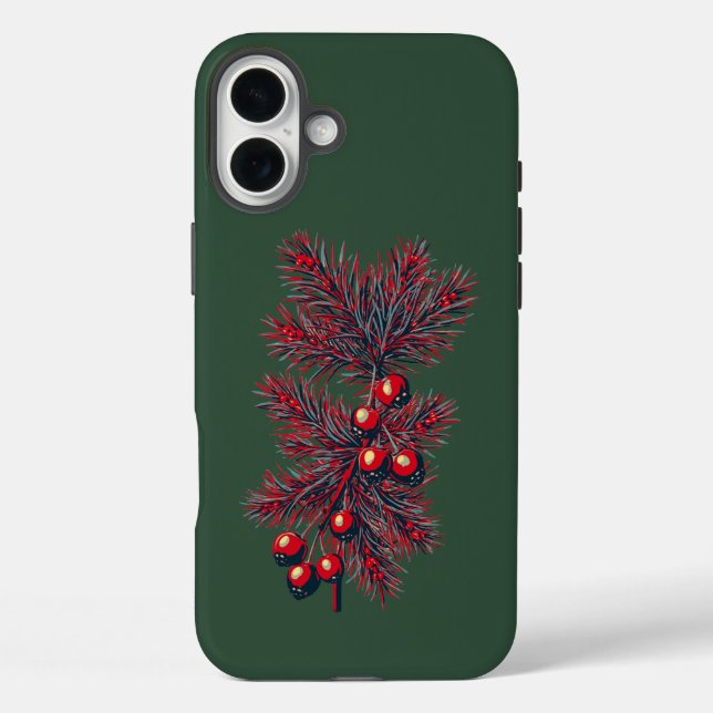 Funda iPhone 16 Plus ¡Feliz Navidad! 🎅 (Reverso )