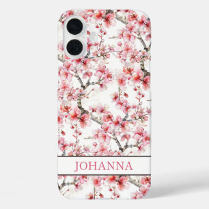Funda iPhone 16 Plus Flores de Cerezo Sakura Japonesas 