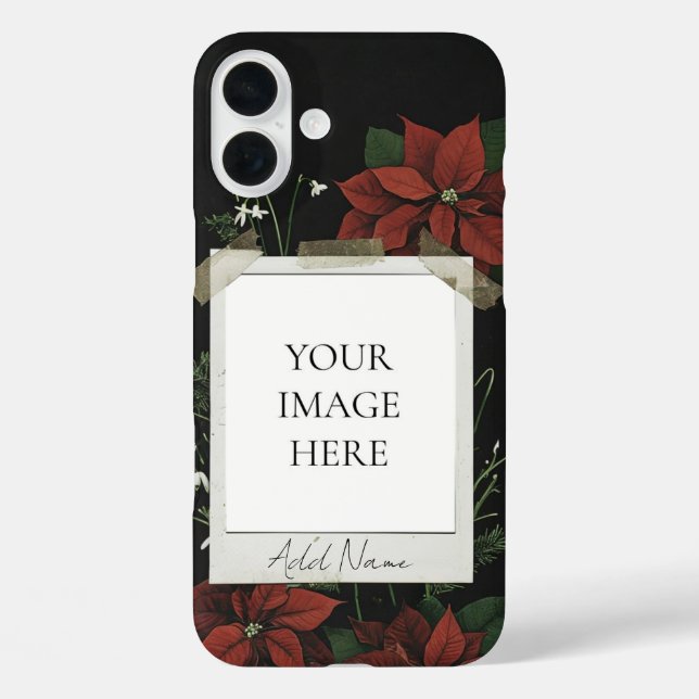 Funda iPhone 16 Plus Flores eternas (Reverso )