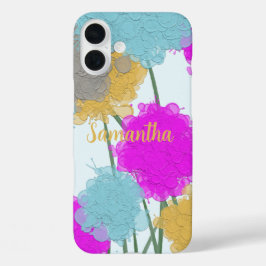 Funda iPhone 16 Plus Flores silvestres de bonito
