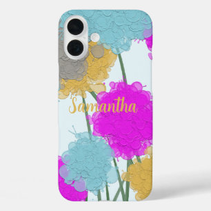 Funda iPhone 16 Plus Flores silvestres de bonito