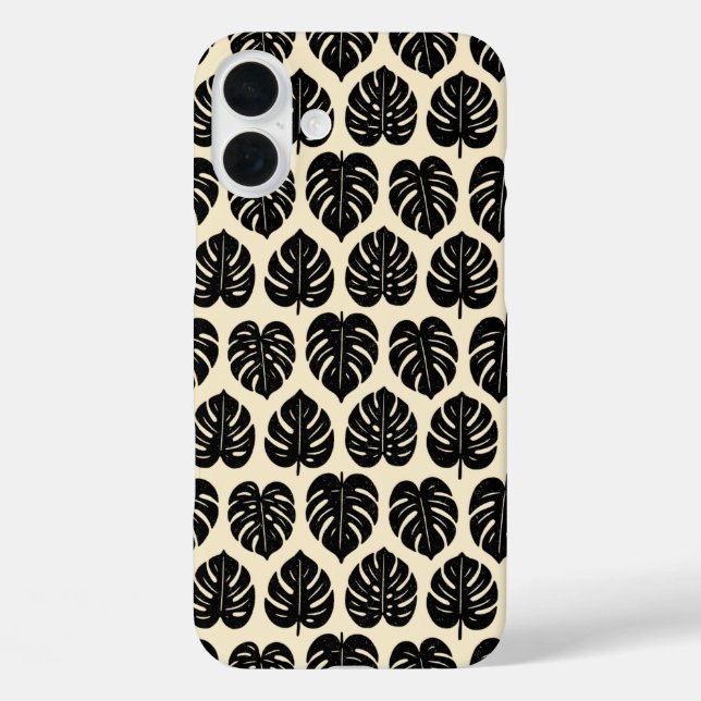 Funda iPhone 16 Plus Foliage Monstera (Reverso )