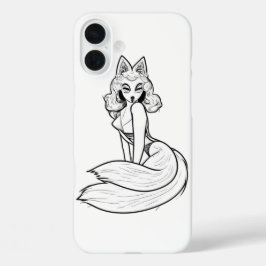 Funda iPhone 16 Plus Fonecasa catgirl