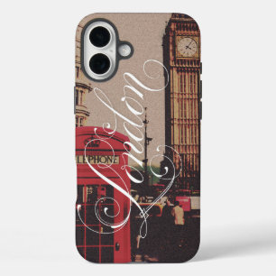 Funda iPhone 16 Plus Foto histórica de Londres
