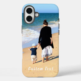 Funda iPhone 16 Plus Foto personalizado personalizada fotos de tu famil