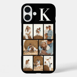 Funda iPhone 16 Plus Fotomodernas 8 Negro