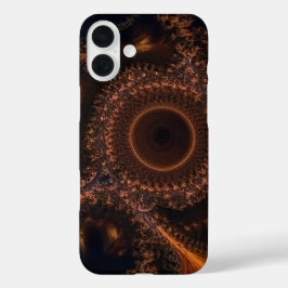 Funda iPhone 16 Plus Fractal de Sunset