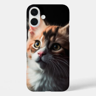 Funda iPhone 16 Plus Gatito