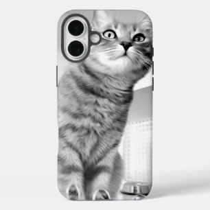Funda iPhone 16 Plus Gato