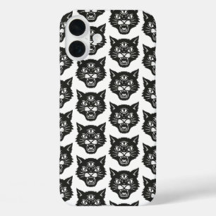 Funda iPhone 16 Plus Gato enojado