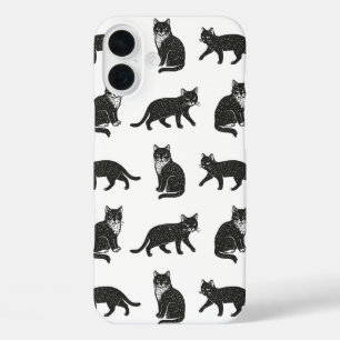 Funda iPhone 16 Plus Gatos