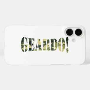 FUNDA iPhone 16 PLUS ¡GEARDO! CAMO / CAMOUFLAJE