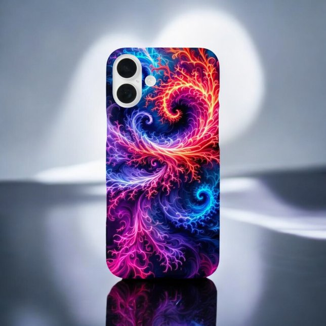 Funda iPhone 16 Plus Giro de onda de color (Subido por el creador)