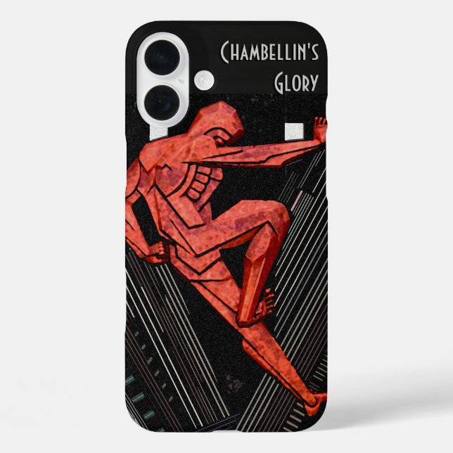 Funda iPhone 16 Plus Gloria de Chambellin (personalizada) (Reverso )