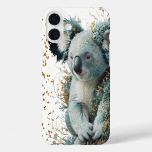 Funda iPhone 16 Plus Golden Bloom Koala