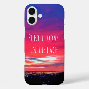 Funda iPhone 16 Plus Golpear hoy en la costa rosa de California Sunset