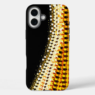 Funda iPhone 16 Plus gradiente de plata radiante a oro cálido