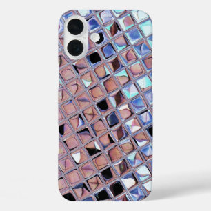 Funda iPhone 16 Plus Groovy Disco Espejo Ball para Fiesta de danza