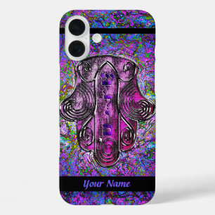 Funda iPhone 16 Plus Hamsa Fusion (Personalizado)