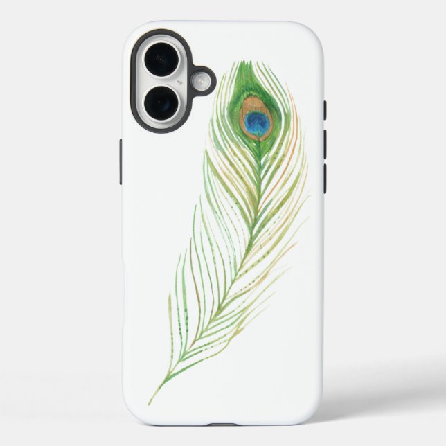 Funda iPhone 16 Plus Hermosa Feather (Reverso )