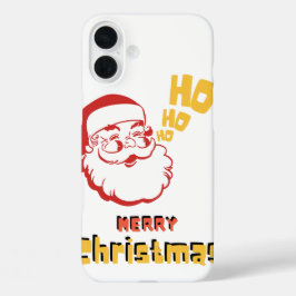 Funda iPhone 16 Plus Ho Ho Ho