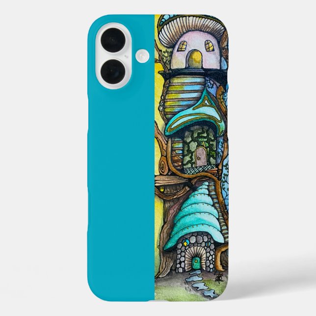 Funda iPhone 16 Plus Hogar de Gnome (Reverso )