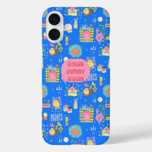 Funda iPhone 16 Plus Hogar dulce personalizado
