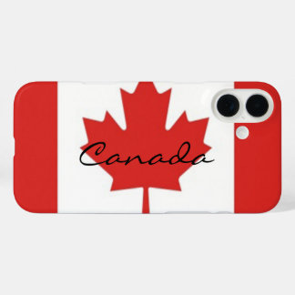 Funda iPhone 16 Plus Hoja de Arce Canadiense