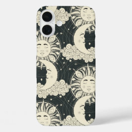 Funda iPhone 16 Plus hollín de sueños bohemios