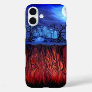 Funda iPhone 16 Plus Hora de la bruja, entre el cielo y el infierno