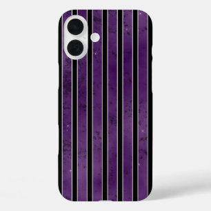 FUNDA iPhone 16 PLUS HUELLAS DE HALLOWEEN OSCURO Y NEGRO
