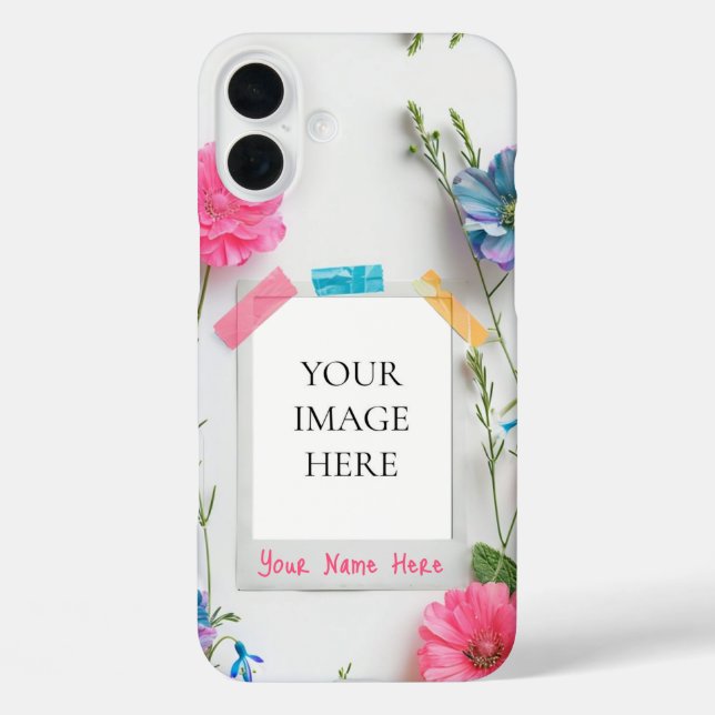 Funda iPhone 16 Plus Instantánea del jardín (Reverso )