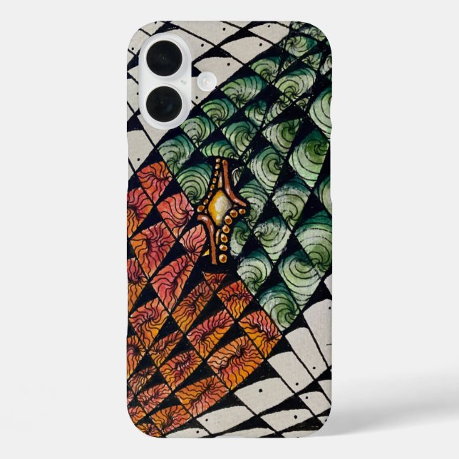 Funda iPhone 16 Plus Intersección (Reverso )