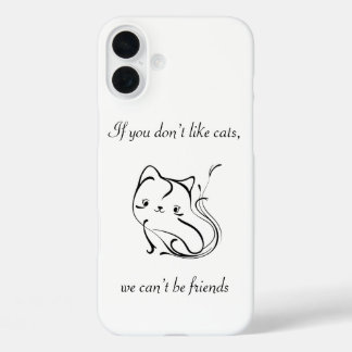 Funda iPhone 16 Plus Iphone Catlover cover