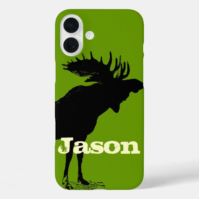 Funda iPhone 16 Plus iPhone personalizado de Moose (Reverso )