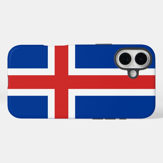 Funda iPhone 16 Plus Islandia (Reverso (Horitonzal))