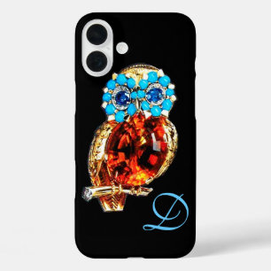 FUNDA iPhone 16 PLUS JEWEL OWL