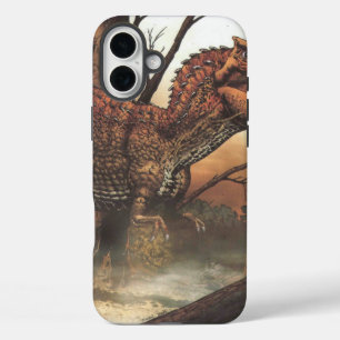 Funda iPhone 16 Plus Jurassic Journey   Hábitat de dinosaurios prehistó