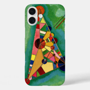 Funda iPhone 16 Plus Kandinsky - Triángulo multicolor