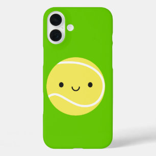 Funda iPhone 16 Plus Kawaii Tennis Ball