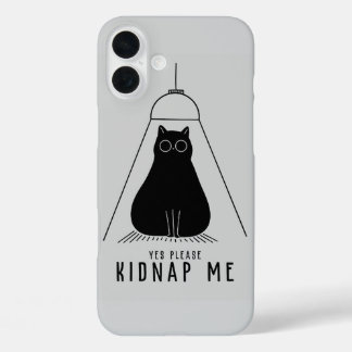 Funda iPhone 16 Plus Kidnap kitty
