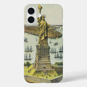 Funda iPhone 16 Plus La Gran Estatua de Bartholdi, Estatua de la Libert