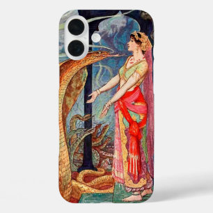 Funda iPhone 16 Plus La reina de las serpientes ilustrada