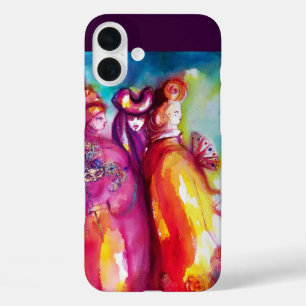 Funda iPhone 16 Plus LA TERCERA MÁSCARA / Mascarada del Carnaval veneci