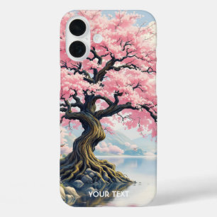 Funda iPhone 16 Plus Lago de los Templos de Fantasy Sakura